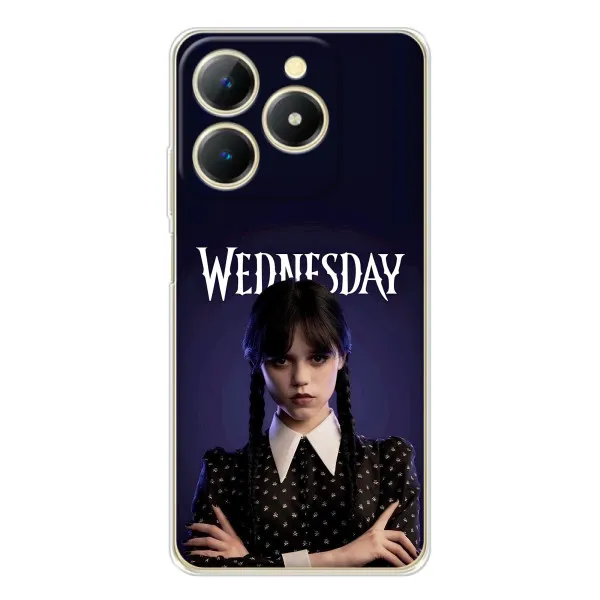 Чехол с принтом «Wednesday» для Realme Note 70T