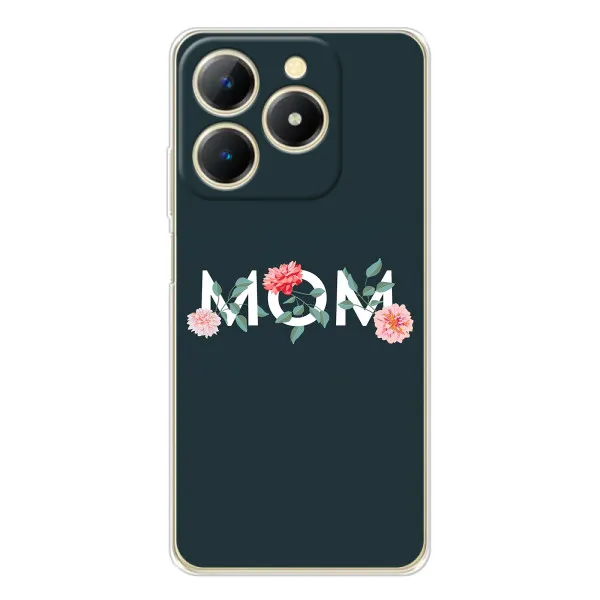 Чехол с принтом «Mom дизайн» для Realme Note 70T