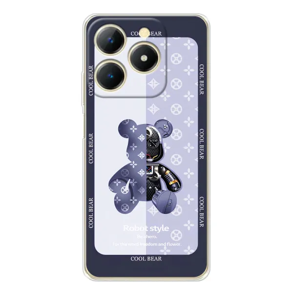 Чехол с принтом «Медвежонок LV» для Realme Note 70T