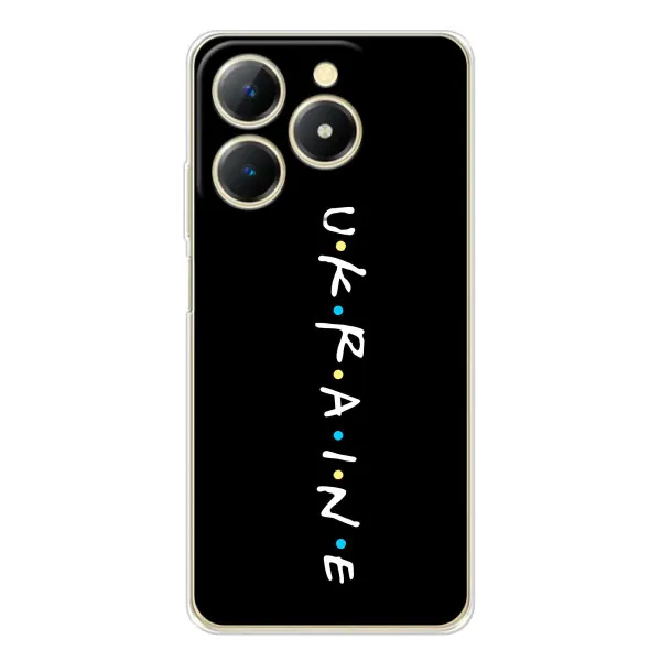 Чохол з принтом «ukraine» для Realme Note 70T Чохол з принтом «ukraine» для Realme Note 70T