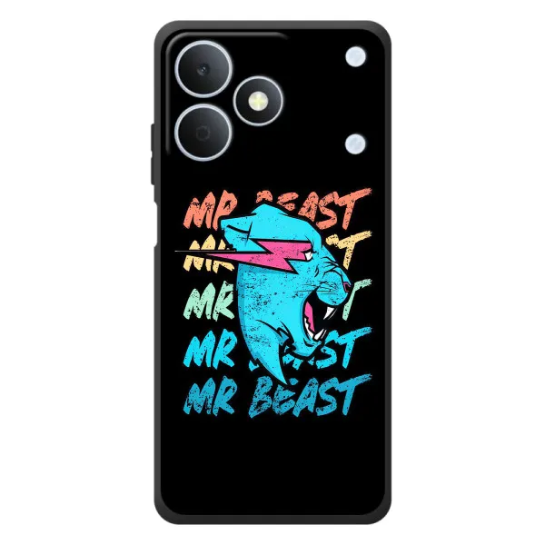 Чехол с принтом «logo Mr beast» для Realme Note 80