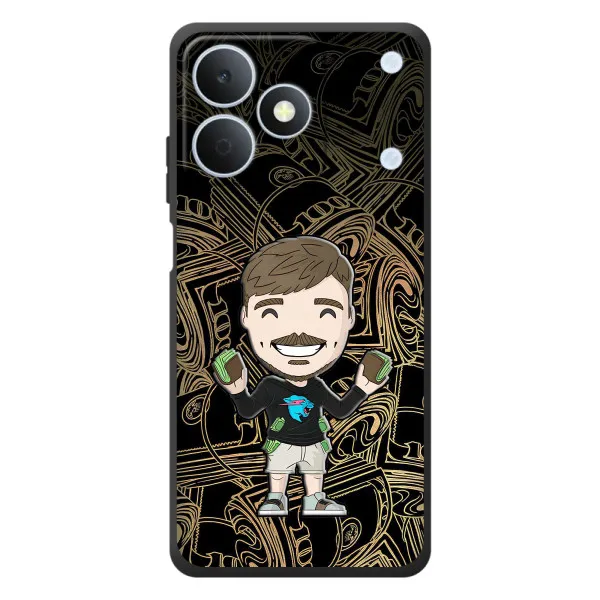 Чехол с принтом «Mister Beast» для Realme Note 80