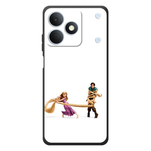 Чехол с принтом «Рапунцель и Флин» для Realme Note 80