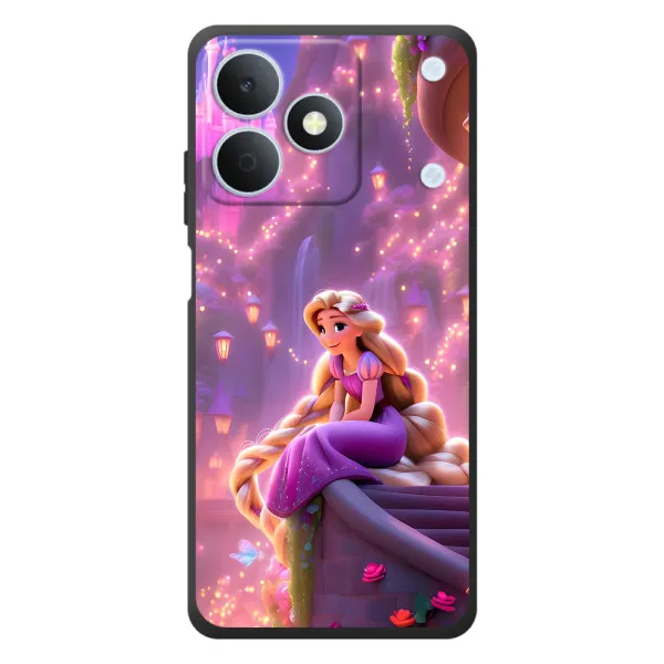 Чехол с принтом «Рапунцель в замке» для Realme Note 80