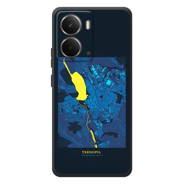 Чехол с принтом «Тернополь» для RealMe P3