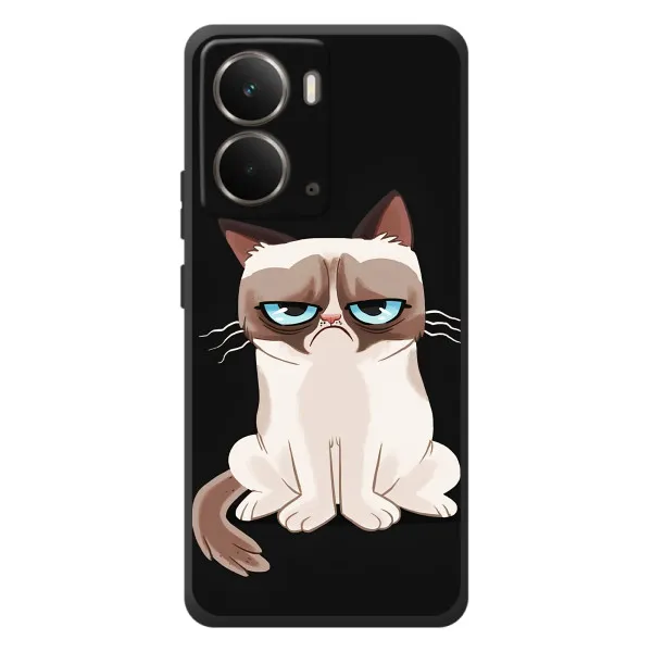 Чехол с принтом «Грустный кот» для RealMe P3