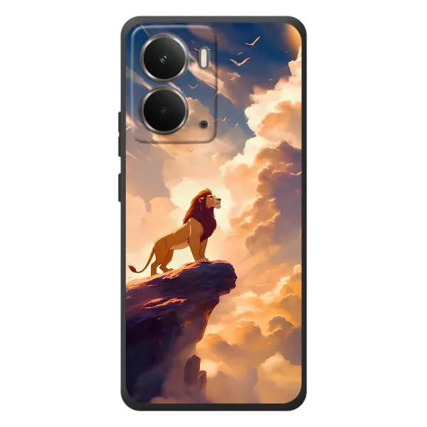 Чехол с принтом «Симба на скале» для RealMe P3