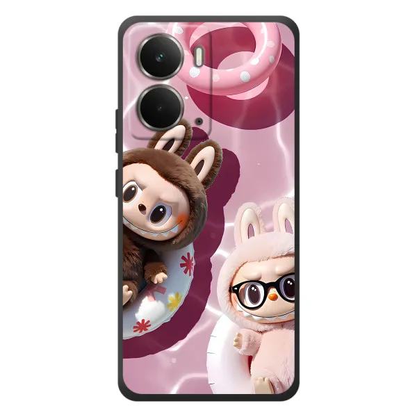 Чехол с принтом «Игрушка Лабубу» для RealMe P3