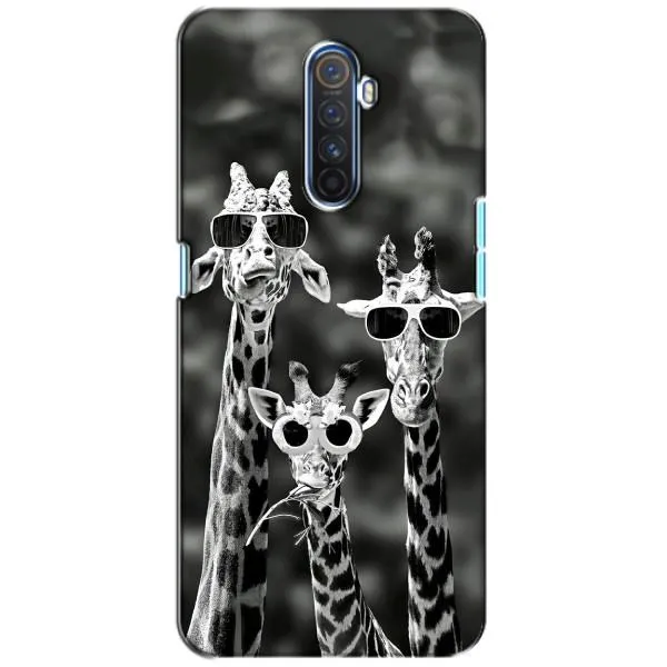 Чехол с принтом «Жирафы в очках» для Realme X2 Pro