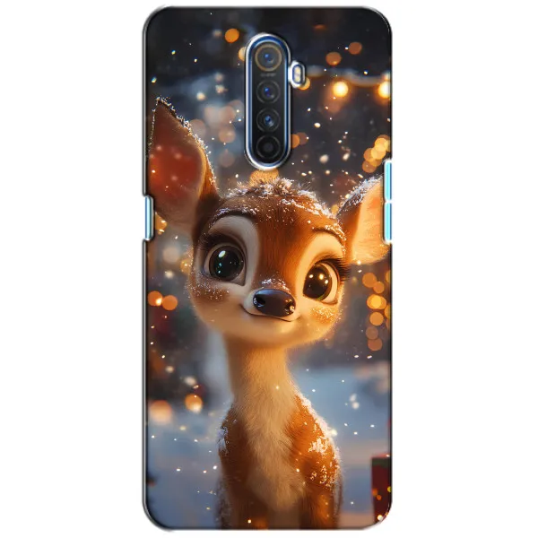 Чехол с принтом «Олененок среди гирлянд» для Realme X2 Pro