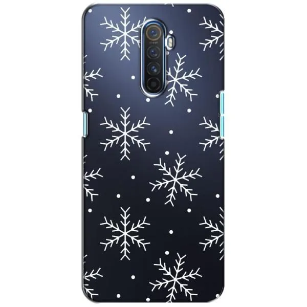 Чехол с принтом «Белые снежинки» для Realme X2 Pro