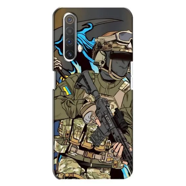 Чехол с принтом «Воин ВСУ» для Realme X3 Чехол с принтом «Воин ВСУ» для Realme X3