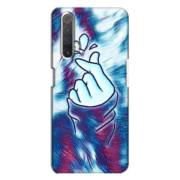 Чехол с принтом «Радужное сердце» для Realme X3 Чехол с принтом «Радужное сердце» для Realme X3