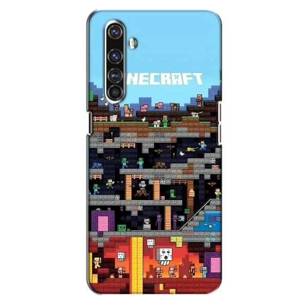 Чехол с принтом «фон Minecraft» для Realme X50 Pro Чехол с принтом «фон Minecraft» для Realme X50 Pro