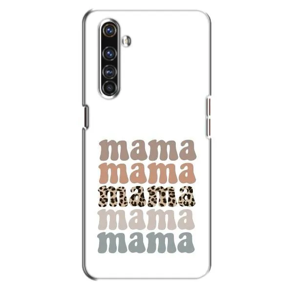 Чехол с принтом «Текстовый коллаж мама» для Realme X50 Pro