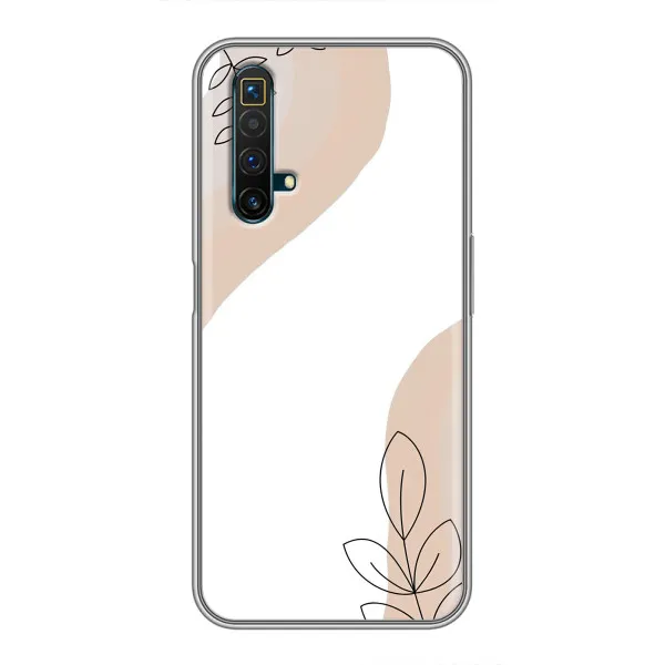 Чехол с принтом «Нюдовая веточка абстракция» для Realme X50