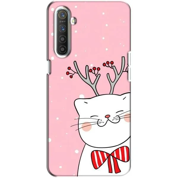 Чохол з принтом «Зимовий кіт» для Realme XT Чохол з принтом «Зимовий кіт» для Realme XT