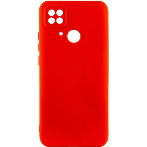 Чохол TPU GETMAN Liquid Silk Full Camera для Xiaomi Redmi 10C — Червоний — фото 1 Чохол TPU GETMAN Liquid Silk Full Camera для Xiaomi Redmi 10C — Червоний — фото 1