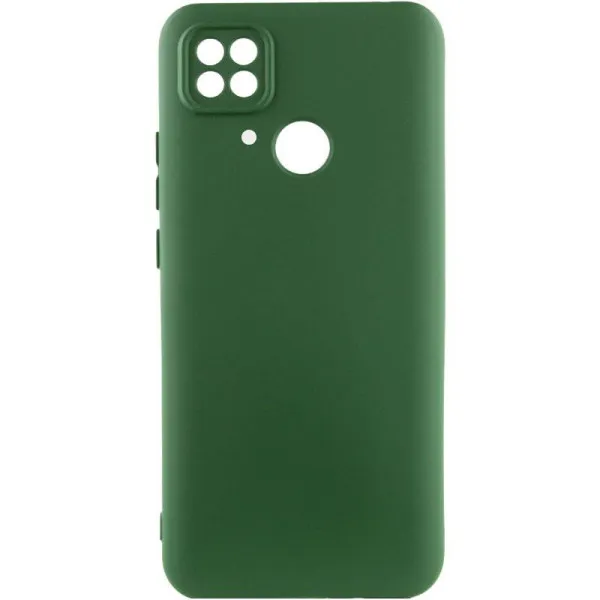 Чохол TPU GETMAN Liquid Silk Full Camera для Xiaomi Redmi 10C — Зелений — фото 1 Чохол TPU GETMAN Liquid Silk Full Camera для Xiaomi Redmi 10C — Зелений — фото 1