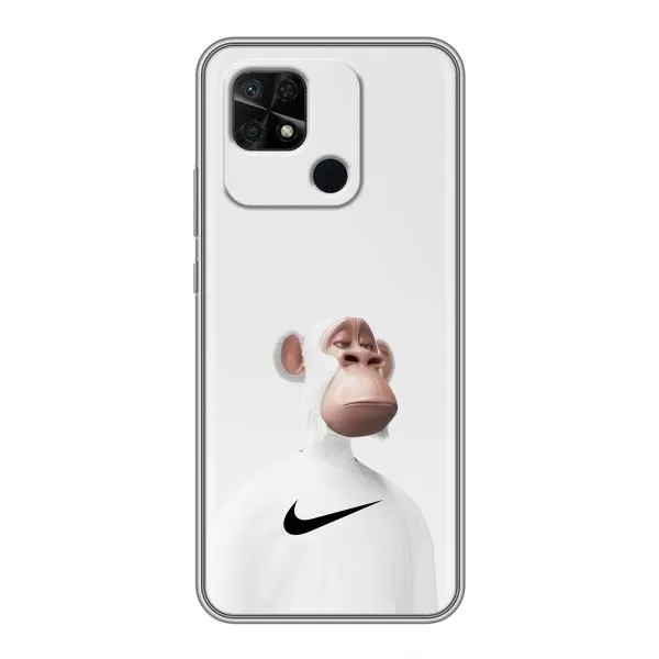 Чехол с принтом «обезьяна NFT Nike» для Xiaomi Redmi 10C Чехол с принтом «обезьяна NFT Nike» для Xiaomi Redmi 10C