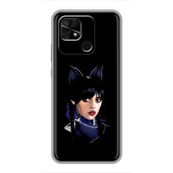 Чехол с принтом «серьезная Уэнздей» для Xiaomi Redmi 10C Чехол с принтом «серьезная Уэнздей» для Xiaomi Redmi 10C