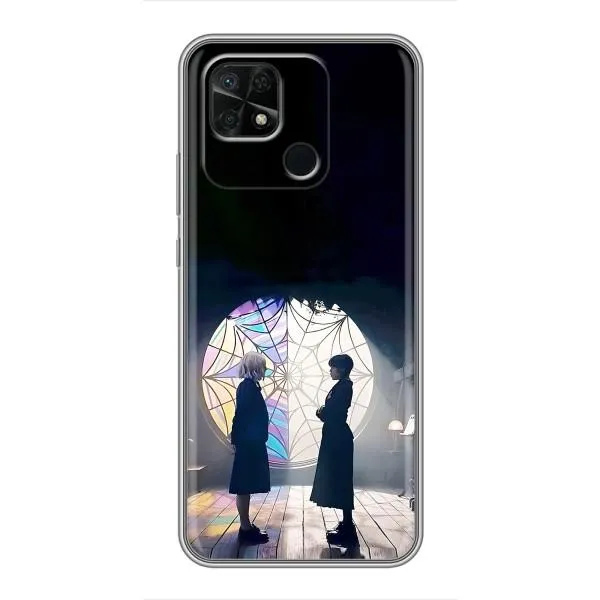 Чехол с принтом «Уэнздей и Инид» для Xiaomi Redmi 10C Чехол с принтом «Уэнздей и Инид» для Xiaomi Redmi 10C