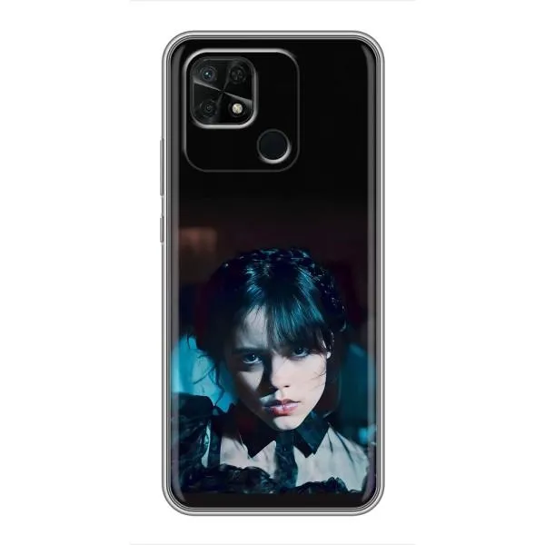Чехол с принтом «взгляд Уэнздей» для Xiaomi Redmi 10C Чехол с принтом «взгляд Уэнздей» для Xiaomi Redmi 10C