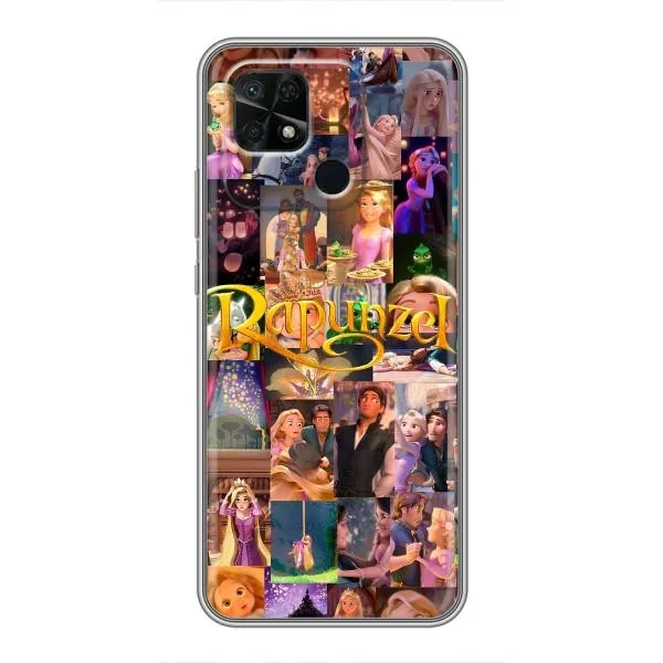 Чехол с принтом «Коллаж Рапунцель» для Xiaomi Redmi 10C Чехол с принтом «Коллаж Рапунцель» для Xiaomi Redmi 10C
