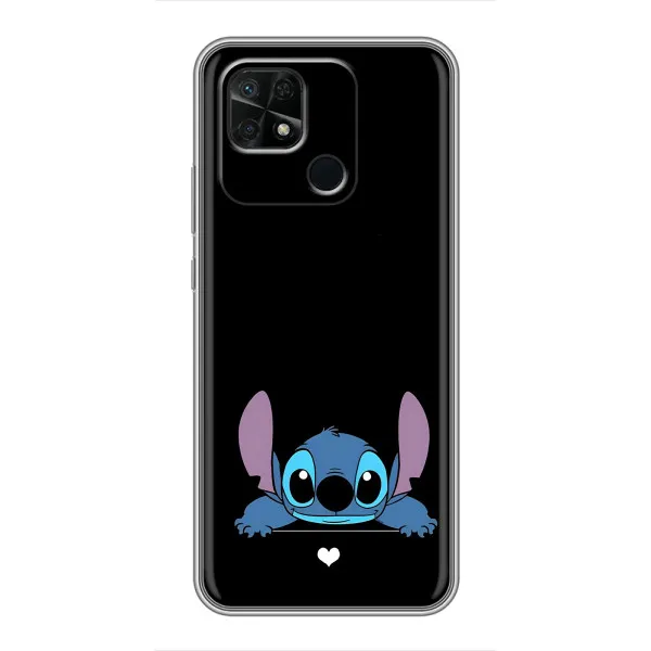Чехол с принтом «Стич на черном» для Xiaomi Redmi 10C