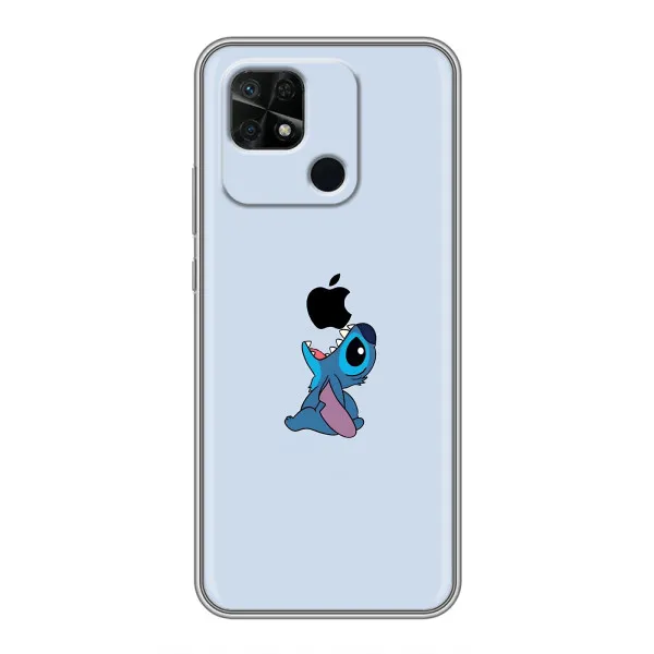 Чехол с принтом «Stitch apple» для Xiaomi Redmi 10C