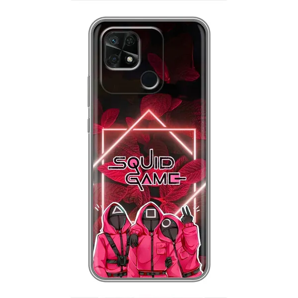 Чехол с принтом «Охранники Игра кальмара» для Xiaomi Redmi 10C