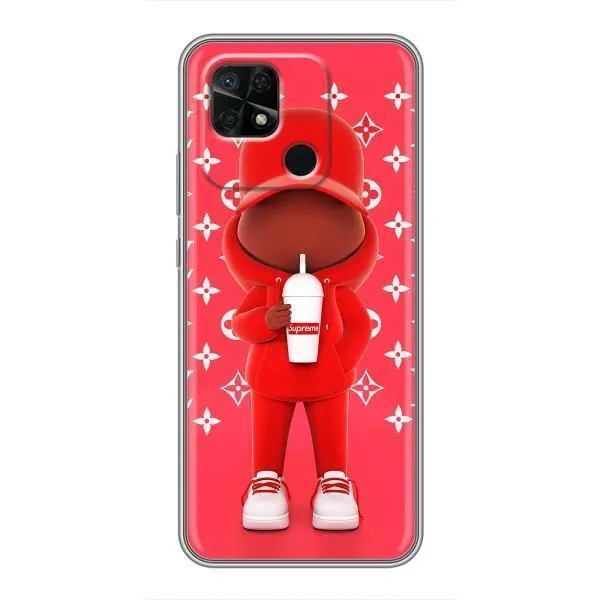 Чехол с принтом «Модный стиль» для Xiaomi Redmi 10C