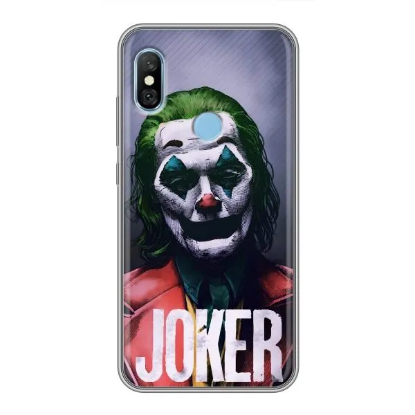 Чехол с принтом «Джокер» для Xiaomi Redmi 6 pro