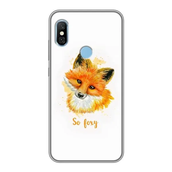 Чехол с принтом «Девочка Лиса» для Xiaomi Redmi 6 pro Чехол с принтом «Девочка Лиса» для Xiaomi Redmi 6 pro