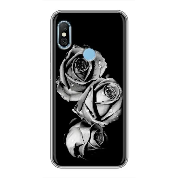 Чехол с принтом «Черная роза» для Xiaomi Redmi 6 pro Чехол с принтом «Черная роза» для Xiaomi Redmi 6 pro