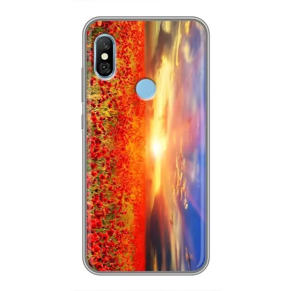 Чехол с принтом «Поле тюльпанов» для Xiaomi Redmi 6 pro Чехол с принтом «Поле тюльпанов» для Xiaomi Redmi 6 pro