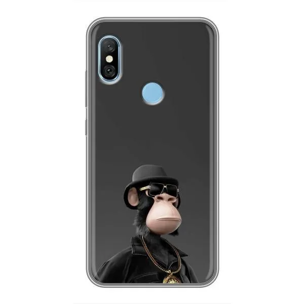 Чехол с принтом «Обезьяна NFT» для Xiaomi Redmi 6 pro