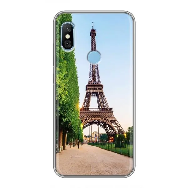 Чехол с принтом «Дорога в Париж» для Xiaomi Redmi 6 pro