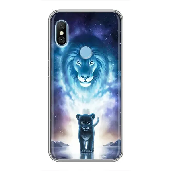 Чехол с принтом «Маленький лев» для Xiaomi Redmi 6 pro