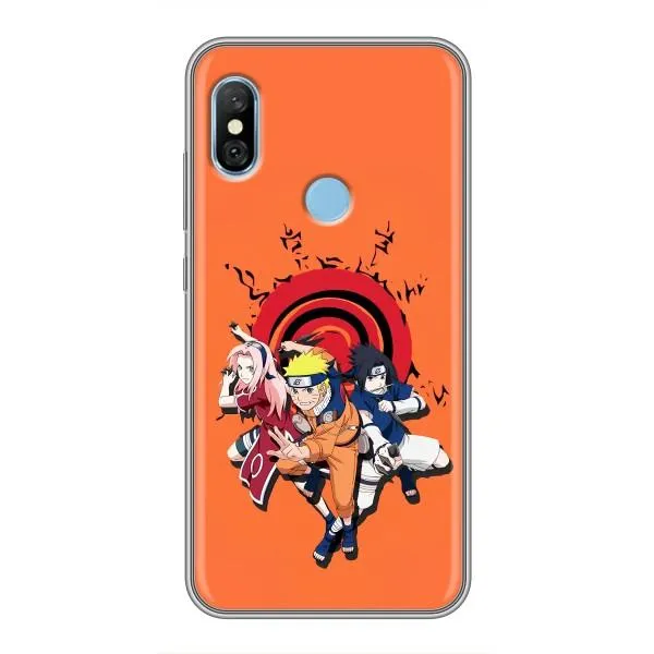 Чехол с принтом «команда Наруто» для Xiaomi Redmi 6 pro Чехол с принтом «команда Наруто» для Xiaomi Redmi 6 pro