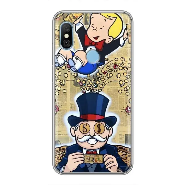 Чехол с принтом «Монополия Мен» для Xiaomi Redmi 6 pro Чехол с принтом «Монополия Мен» для Xiaomi Redmi 6 pro
