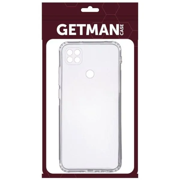 TPU чехол GETMAN Clear 1,0 mm для Xiaomi Redmi 9C — фото 2 TPU чехол GETMAN Clear 1,0 mm для Xiaomi Redmi 9C — фото 2
