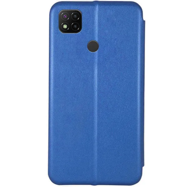 Кожаный чехол-книжка Classy для Xiaomi Redmi 9C / 10A — Синий — фото 3 Кожаный чехол-книжка Classy для Xiaomi Redmi 9C / 10A — Синий — фото 3