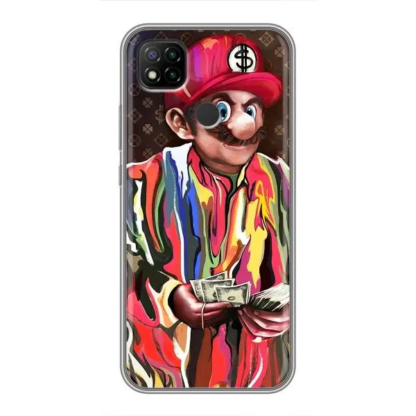 Чехол с принтом «Mario LV» для Xiaomi Redmi 9c Чехол с принтом «Mario LV» для Xiaomi Redmi 9c
