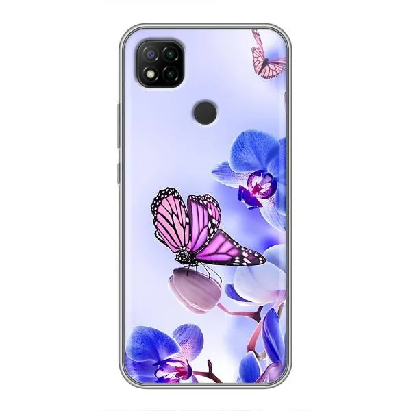 Чехол с принтом «Бабочка на цветочке» для Xiaomi Redmi 9c Чехол с принтом «Бабочка на цветочке» для Xiaomi Redmi 9c