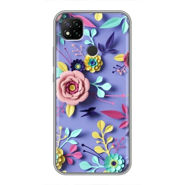 Чехол с принтом «Цветочный дизайн» для Xiaomi Redmi 9c Чехол с принтом «Цветочный дизайн» для Xiaomi Redmi 9c