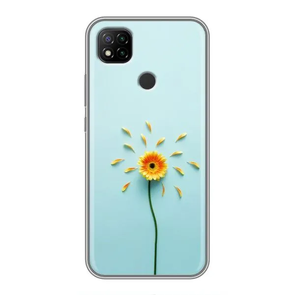 Чехол с принтом «Желтый цветок» для Xiaomi Redmi 9c Чехол с принтом «Желтый цветок» для Xiaomi Redmi 9c