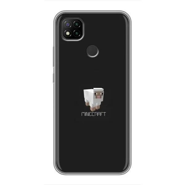 Чехол с принтом «Овечка Майнкрафт» для Xiaomi Redmi 9c