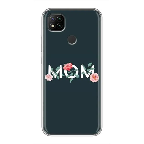 Чехол с принтом «Mom дизайн» для Xiaomi Redmi 9c
