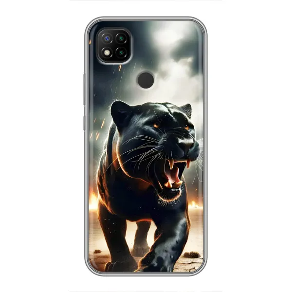 Чехол с принтом «Черная пантера» для Xiaomi Redmi 9c Чехол с принтом «Черная пантера» для Xiaomi Redmi 9c
